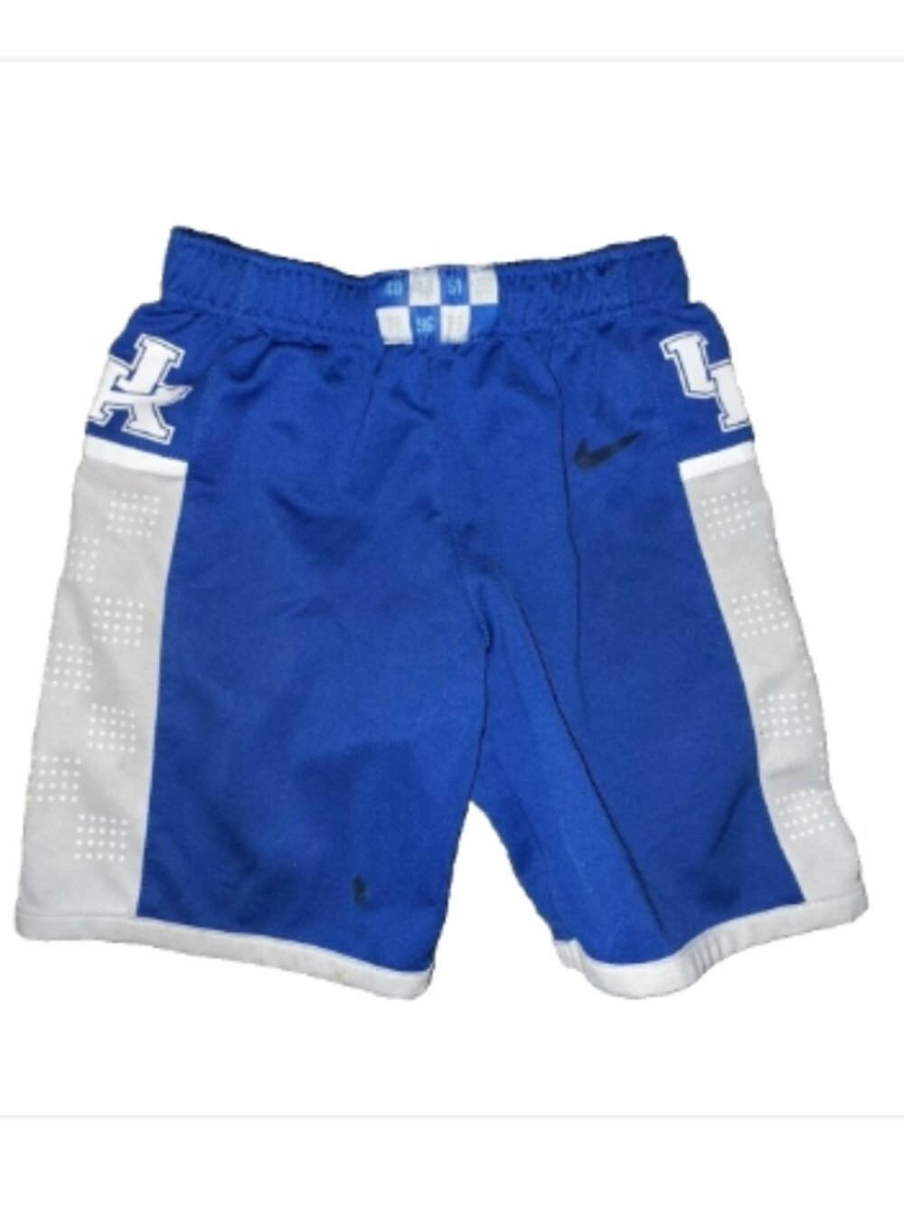 💙 Nike Kentucky Wildcats UK Basketball Shorts Youth Size 6 Blue NCAA
